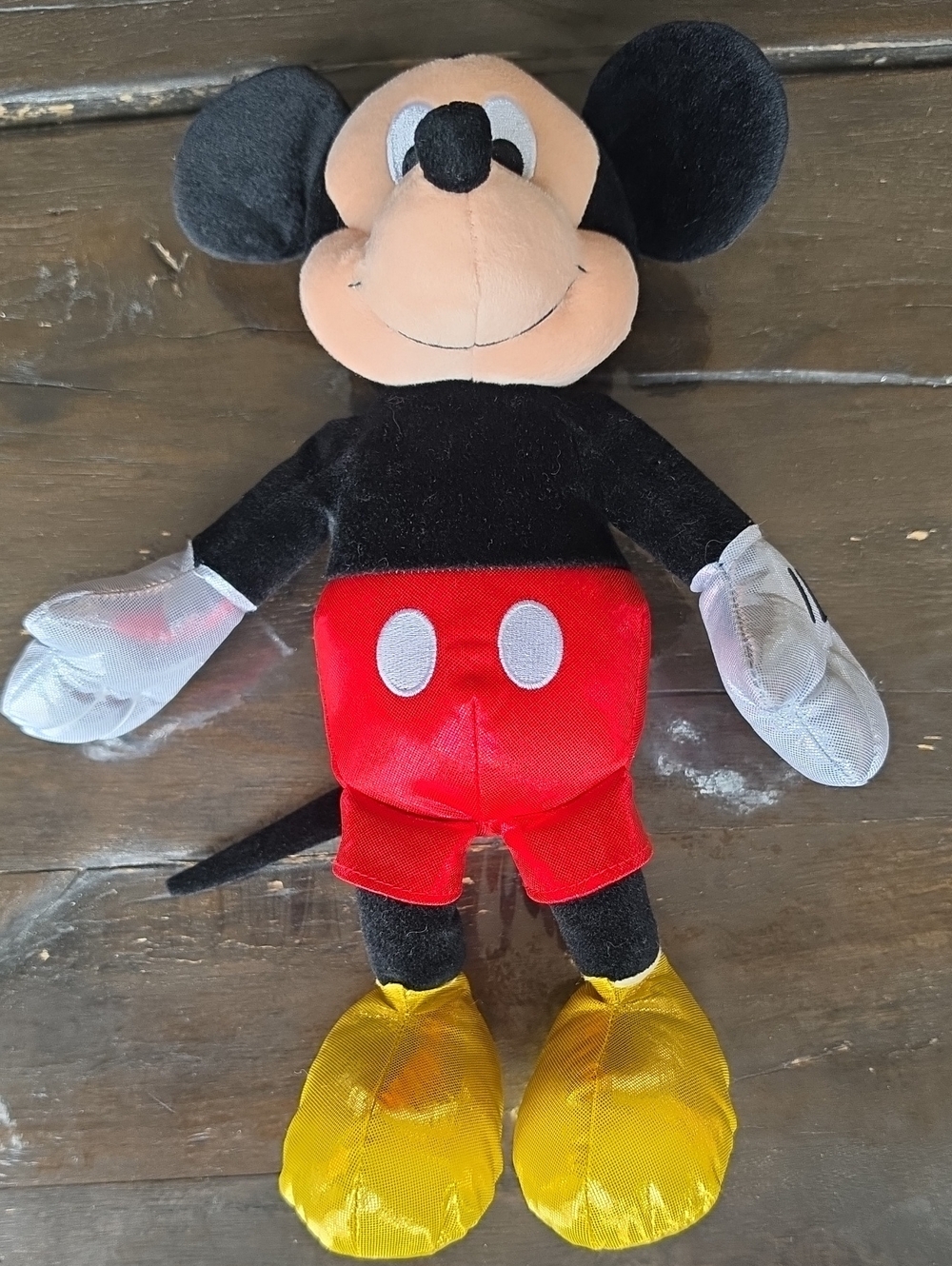 Ty Sparkly Disney Plush Mickey Mouse Collector Rare Special Shimmery Classic